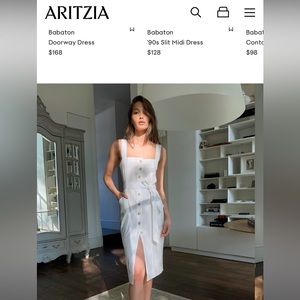 Aritzia baby matin kofi dress sz 00